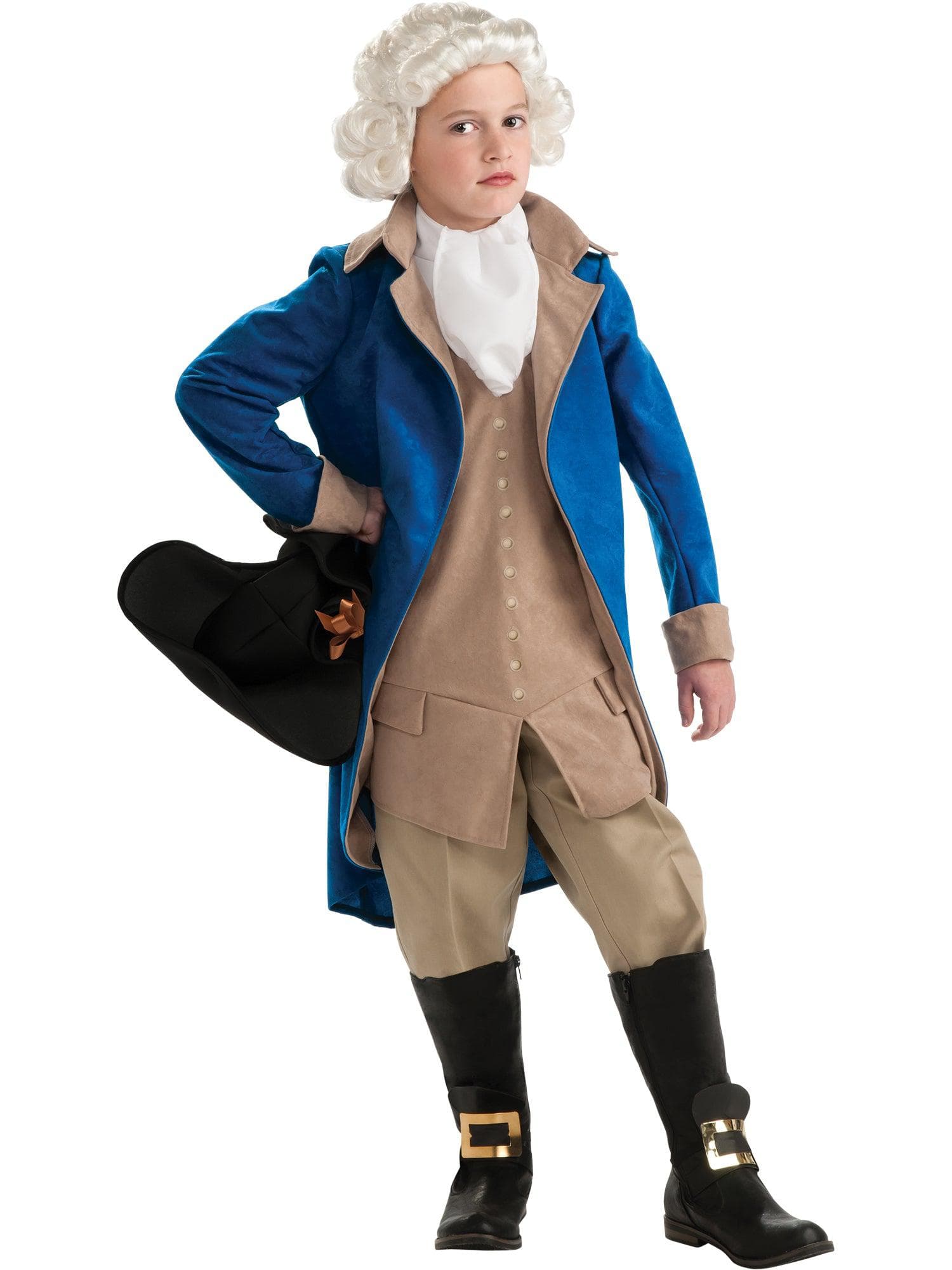 Kids General George Washington Costume - costumes.com