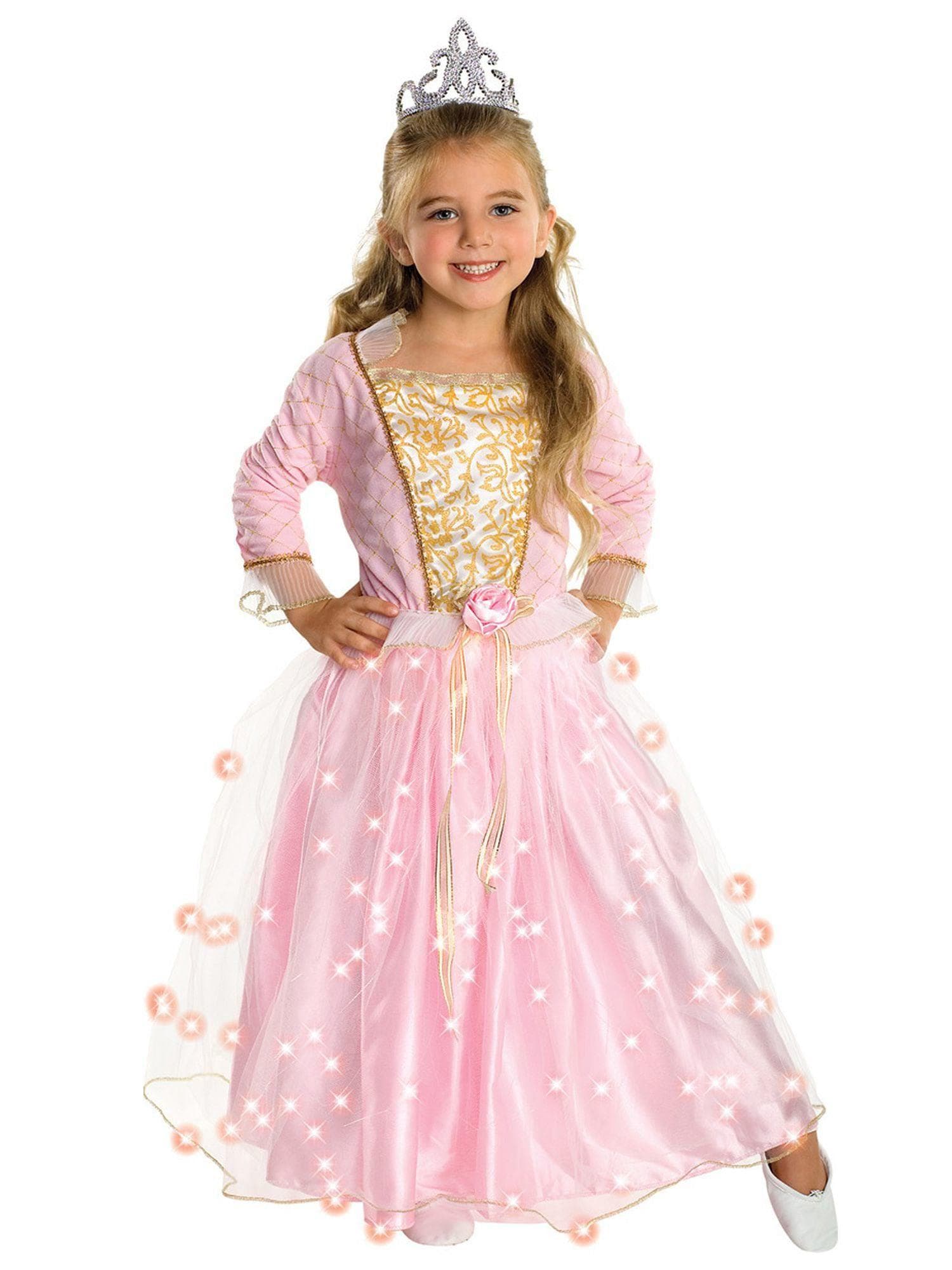Kids Rose Princess Costume - costumes.com