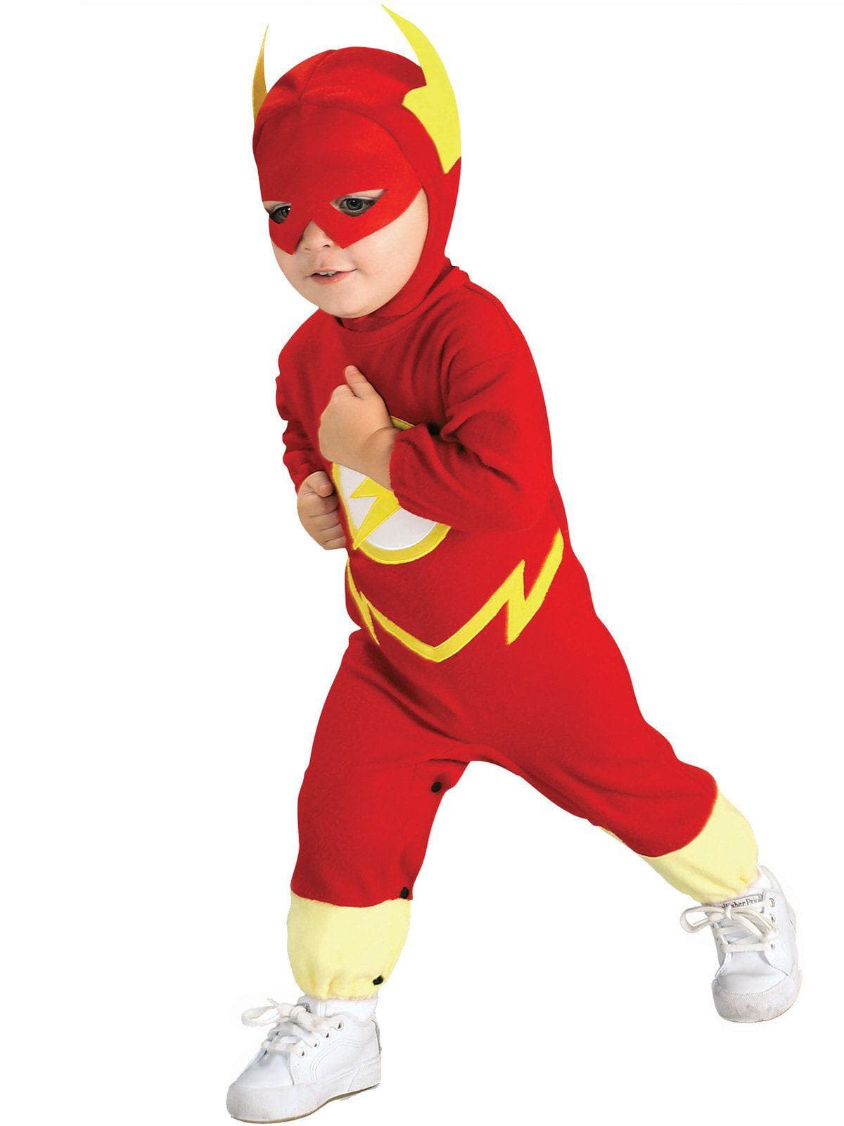 Baby/Toddler Justice League Flash Deluxe Costume - costumes.com