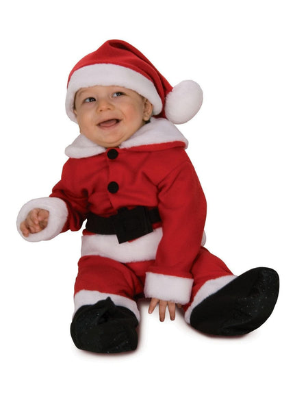 Infant Santa Fleece with Belt