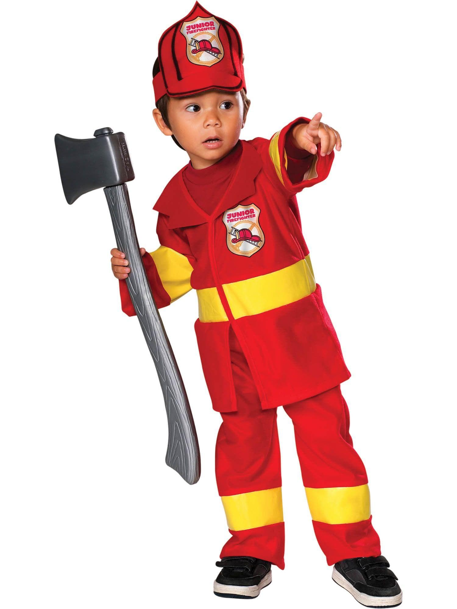 Baby/Toddler Jr. Firefighter Costume - costumes.com