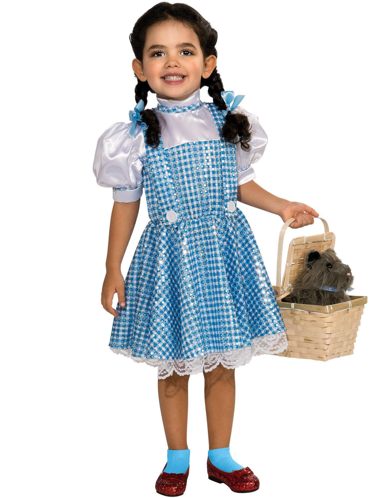Girls' Sparkling Wizard of Oz Dorothy Costume - costumes.com