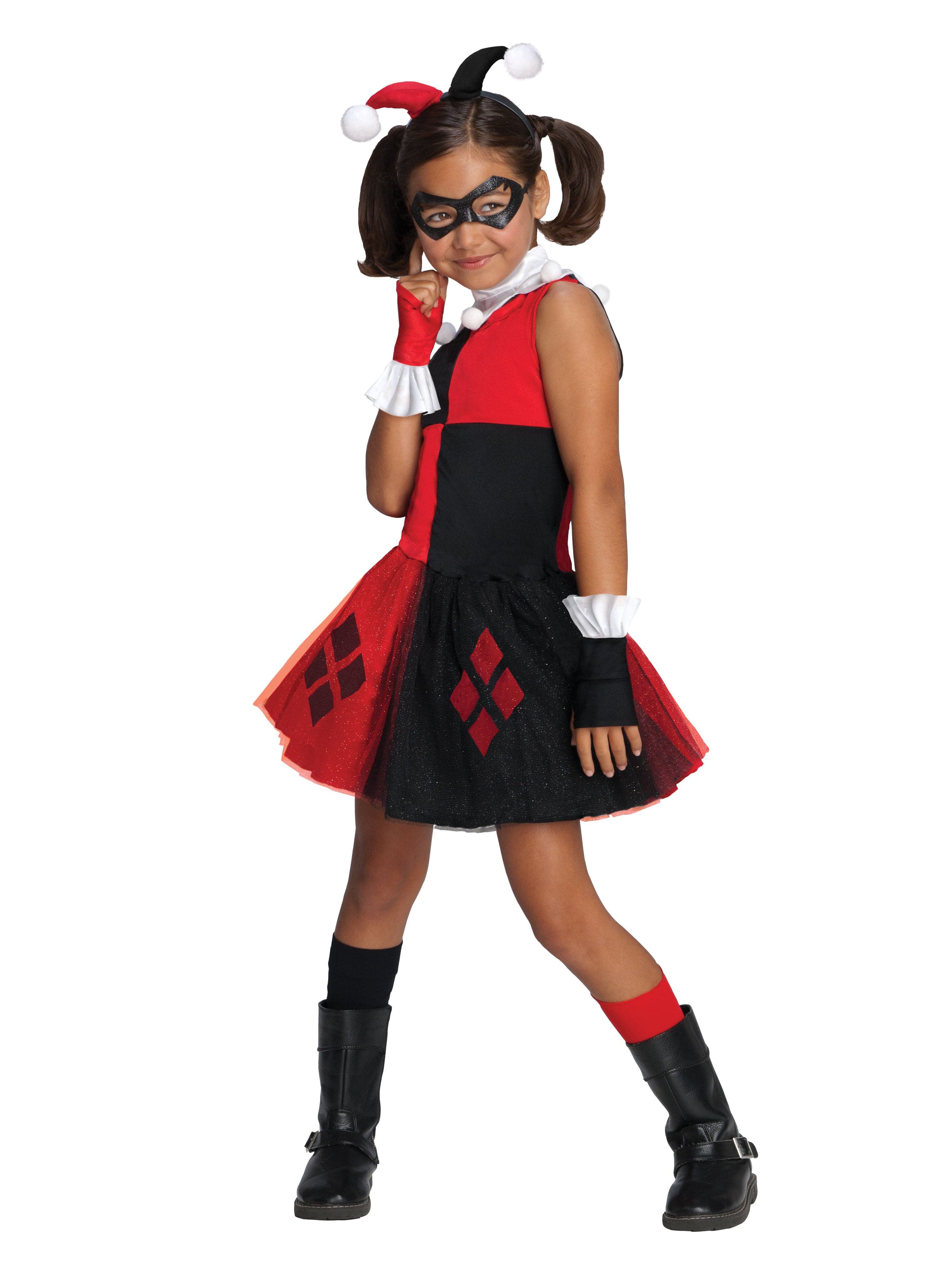 Kids DC Comics Harley Quinn Tutu Dress - costumes.com