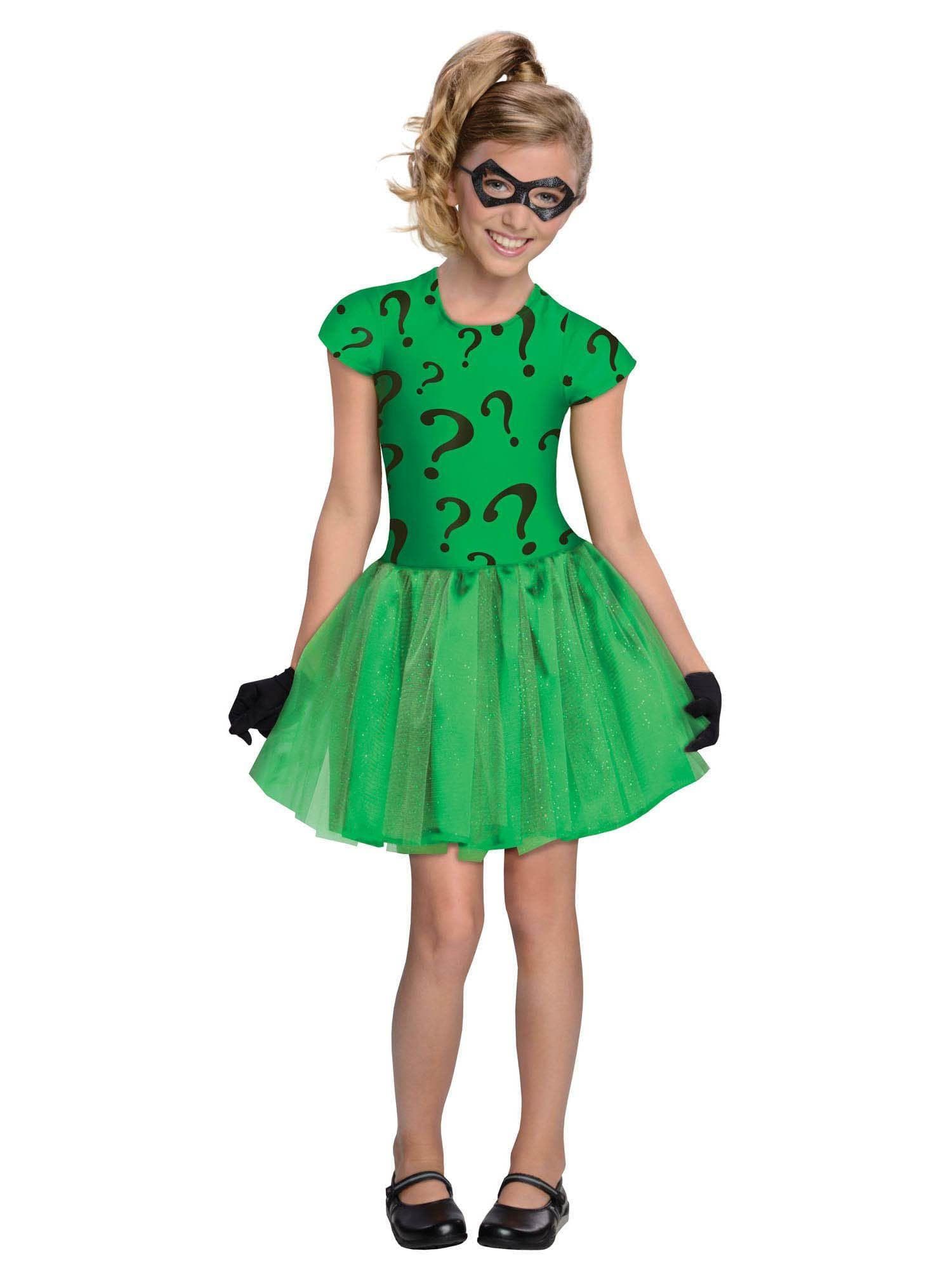 Kids DC Comics Riddler Tutu Dress - costumes.com