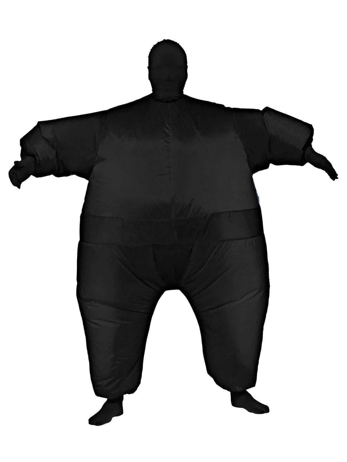 Adult Black Inflatable Jumpsuit - costumes.com