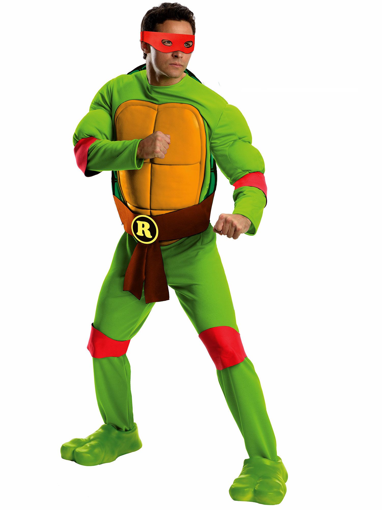 Adult Teenage Mutant Ninja Turtles Raphael Deluxe Costume - costumes.com