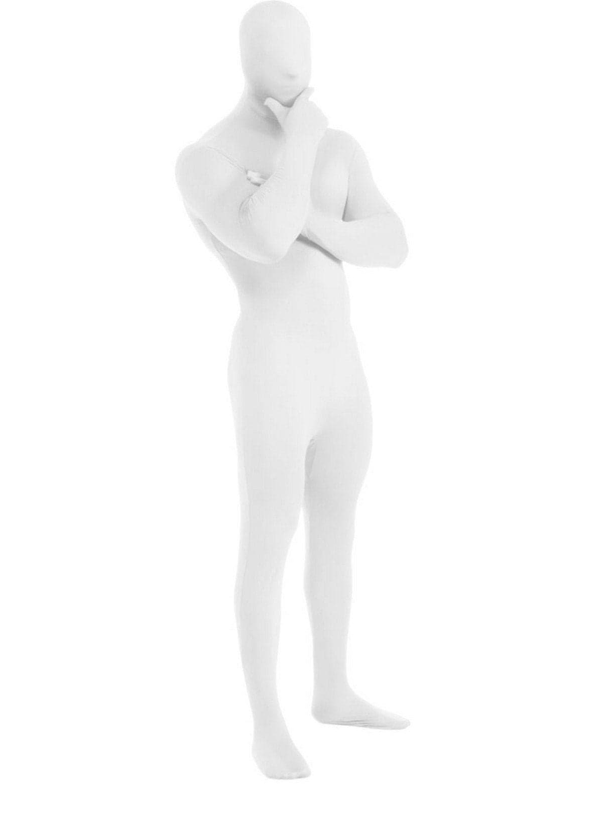 Adult Second Skin White Costume - costumes.com
