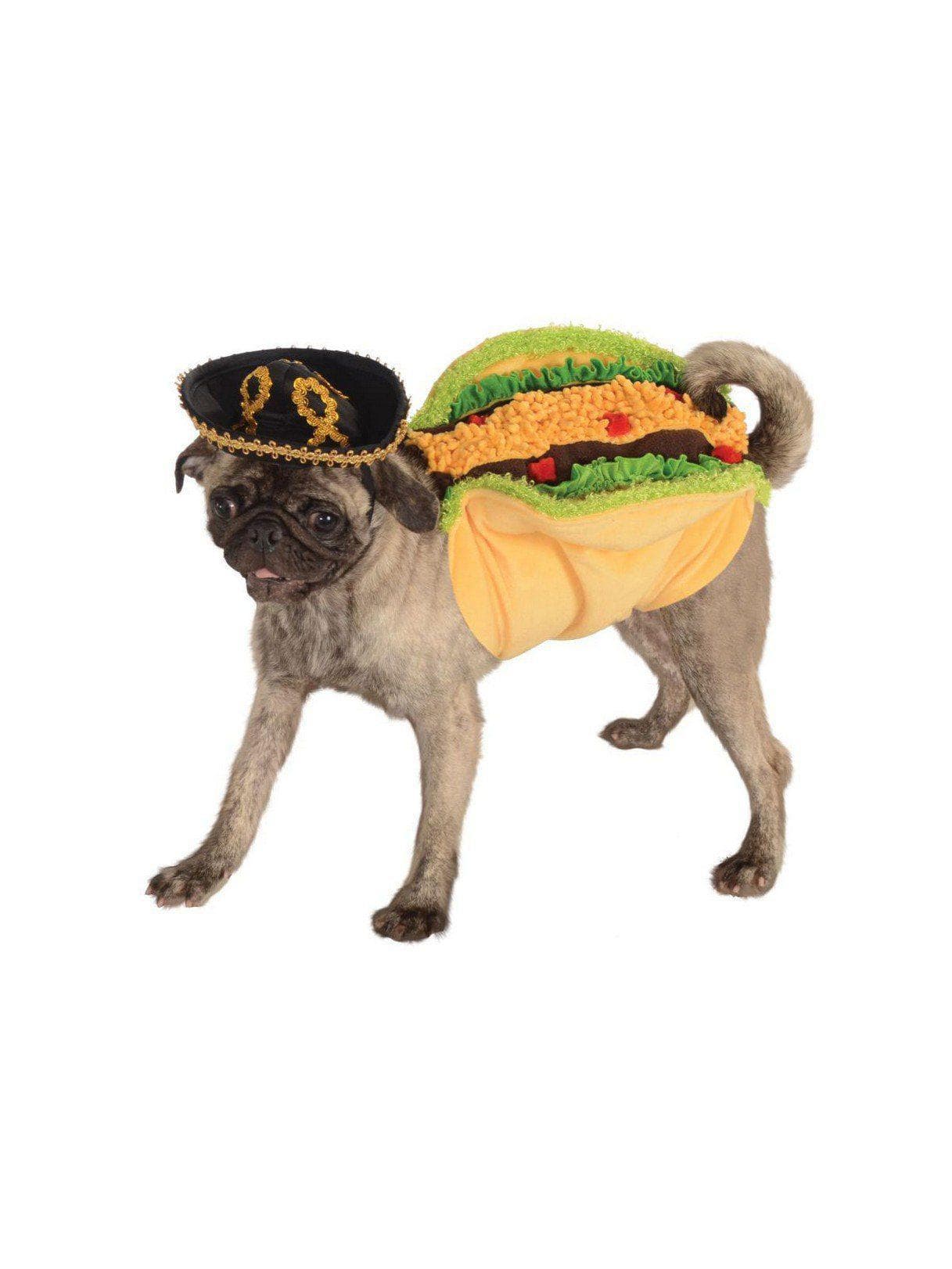 Taco Pet Costume and Headpiece - costumes.com