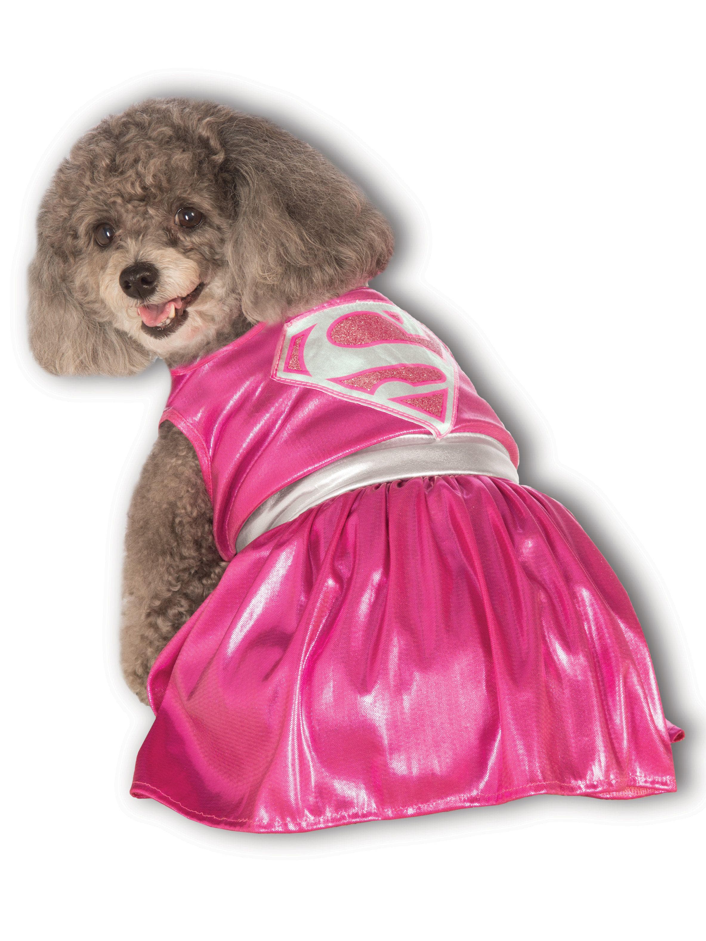 DC Comics Supergirl Pet Costume - Pink - costumes.com