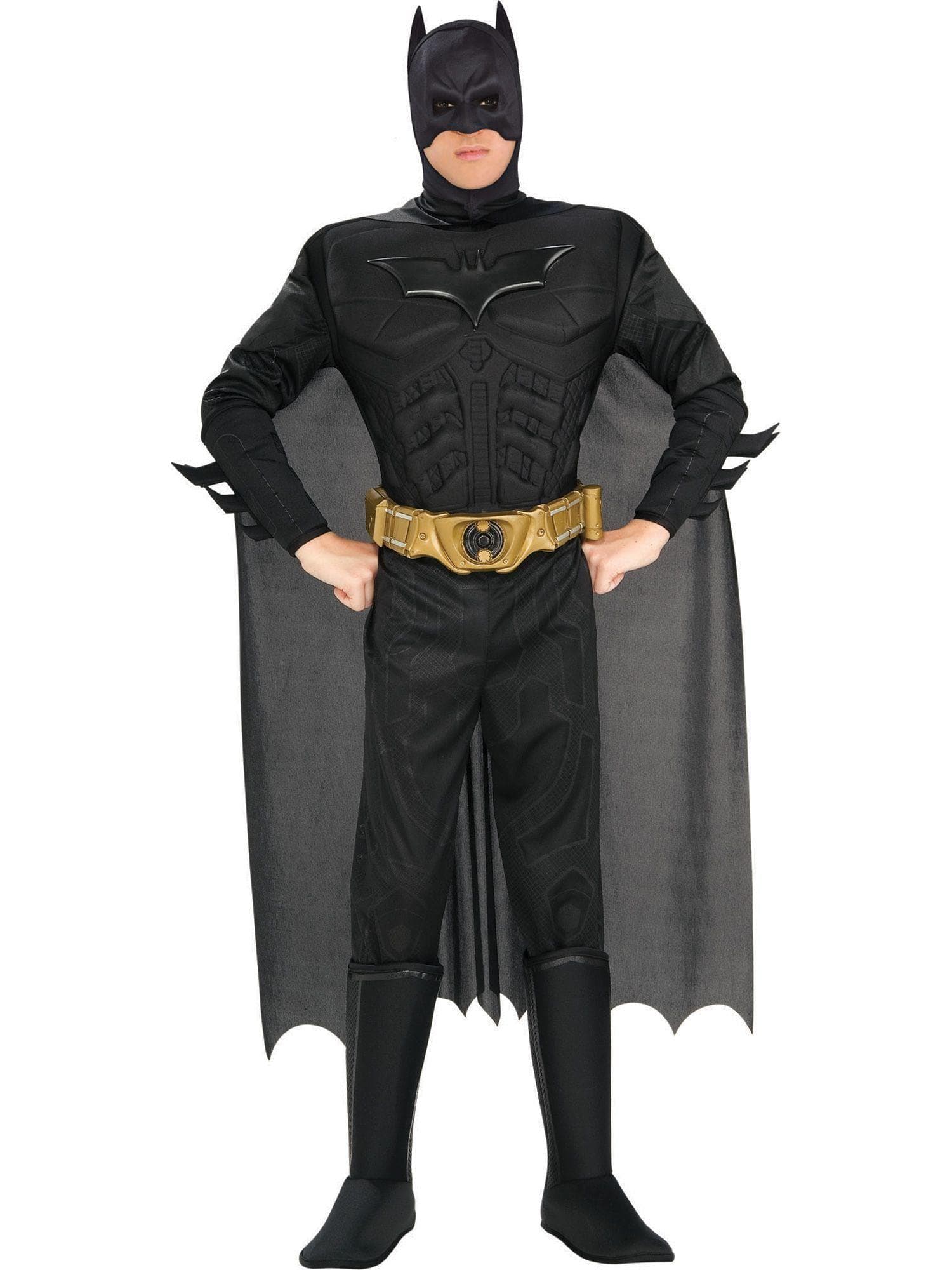 Adult Dark Knight Batman Deluxe Muscle Chest Costume - costumes.com