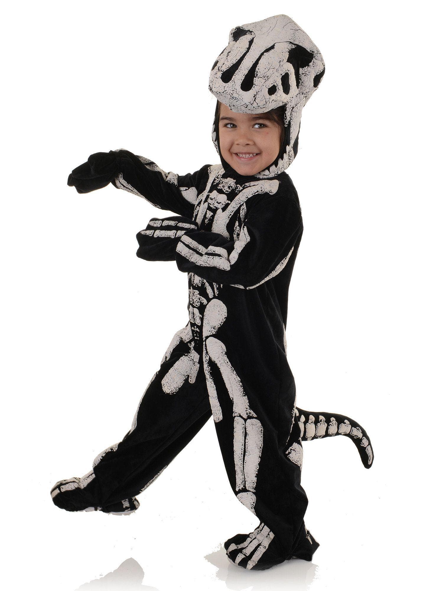 T-Rex Dino Fossil Jumpsuit and Headpiece for Toddlers - costumes.com