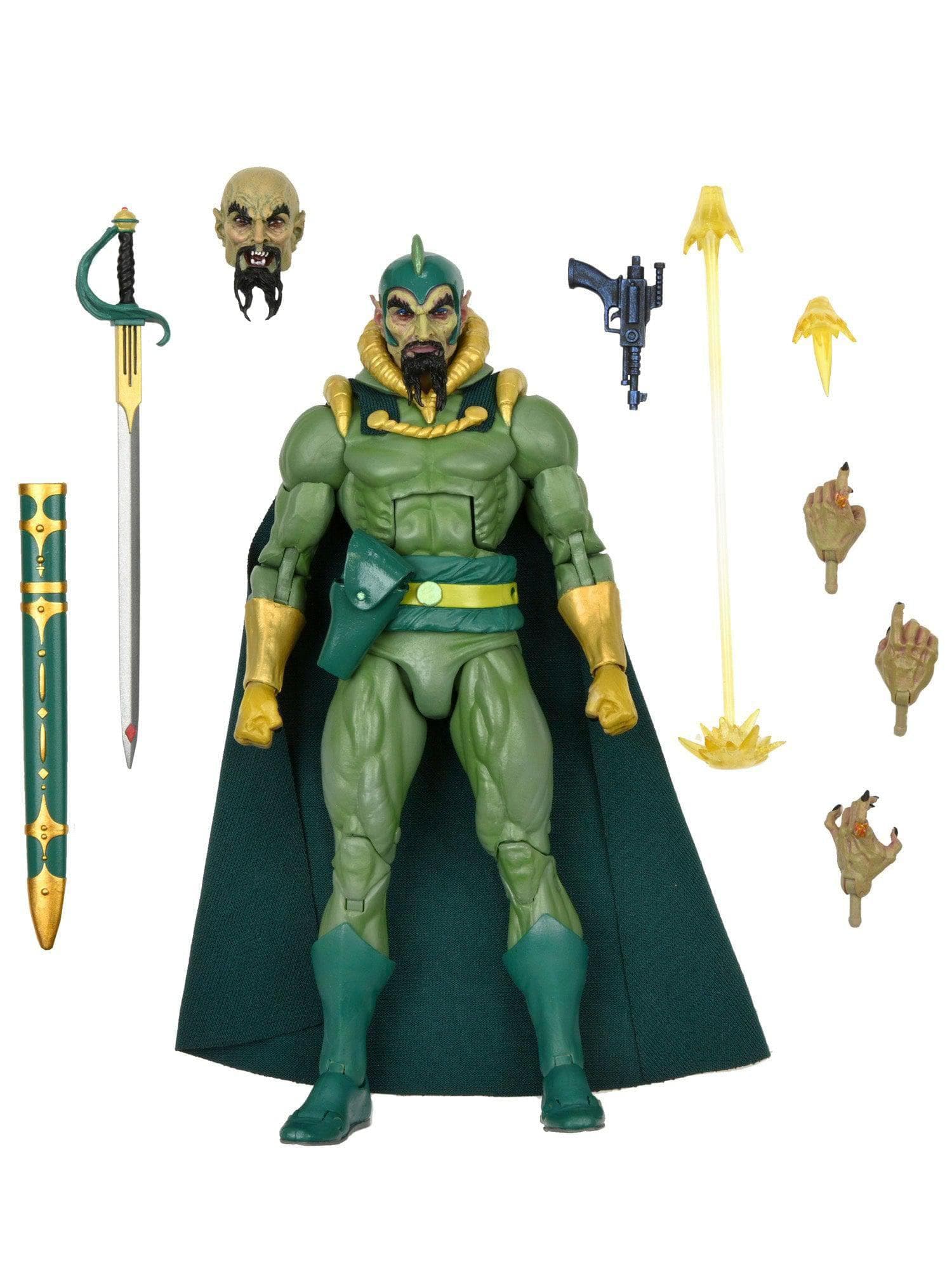 NECA - King Features - 7" Scale Action Figure - Original Superheroes Series Ming the Merciless - costumes.com