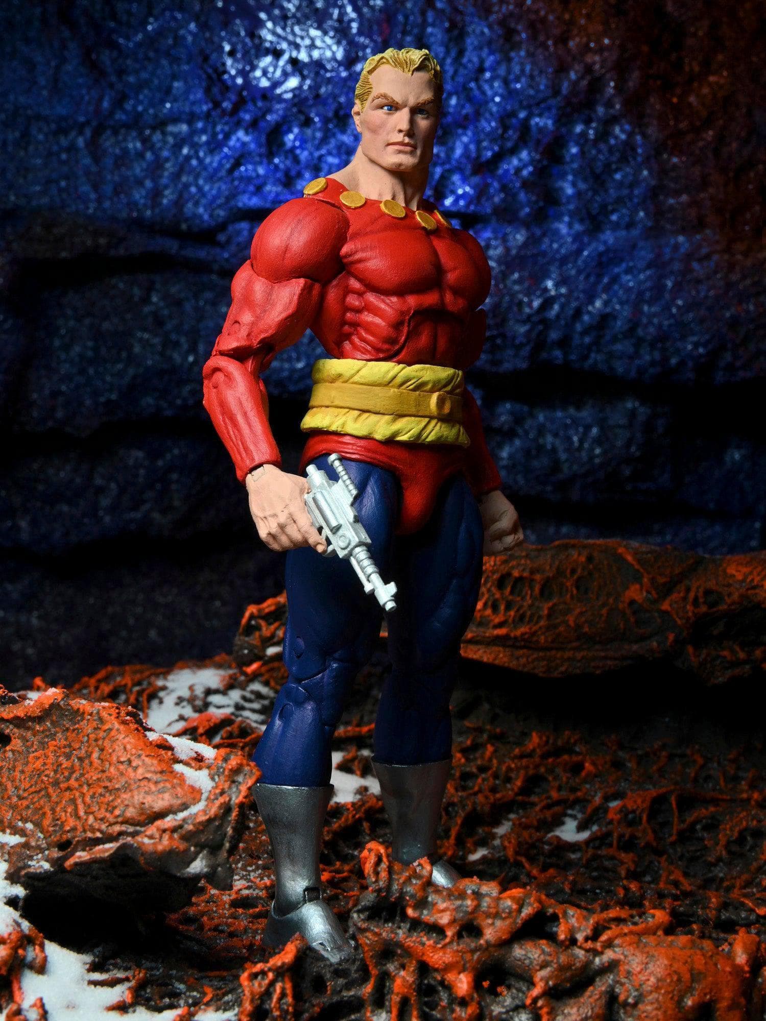 NECA - King Features - 7" Scale Action Figure - Flash Gordon (Classic Toy Appearance) - costumes.com