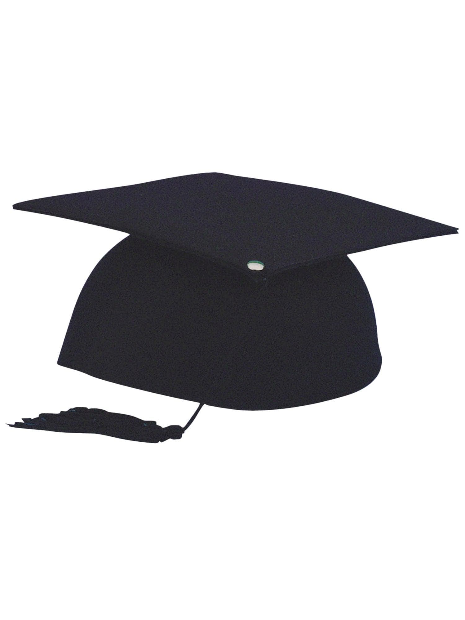 Black Graduation Adult Cap - costumes.com
