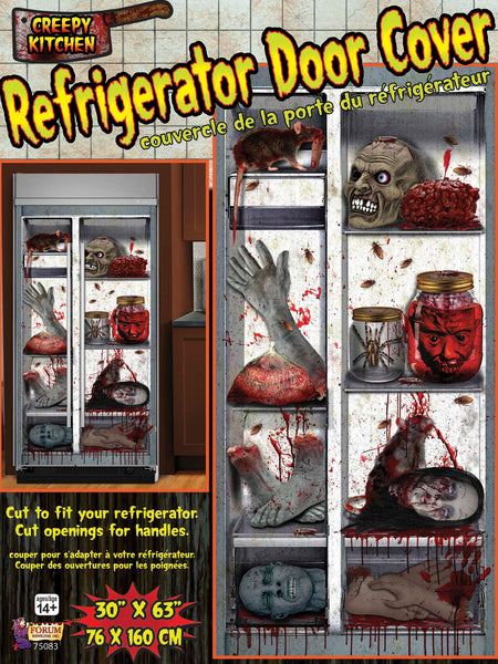 5 Foot Bloody Mess Refrigerator Cover Decoration