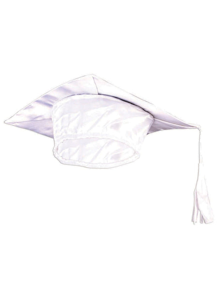 White Graduation Adult Cap