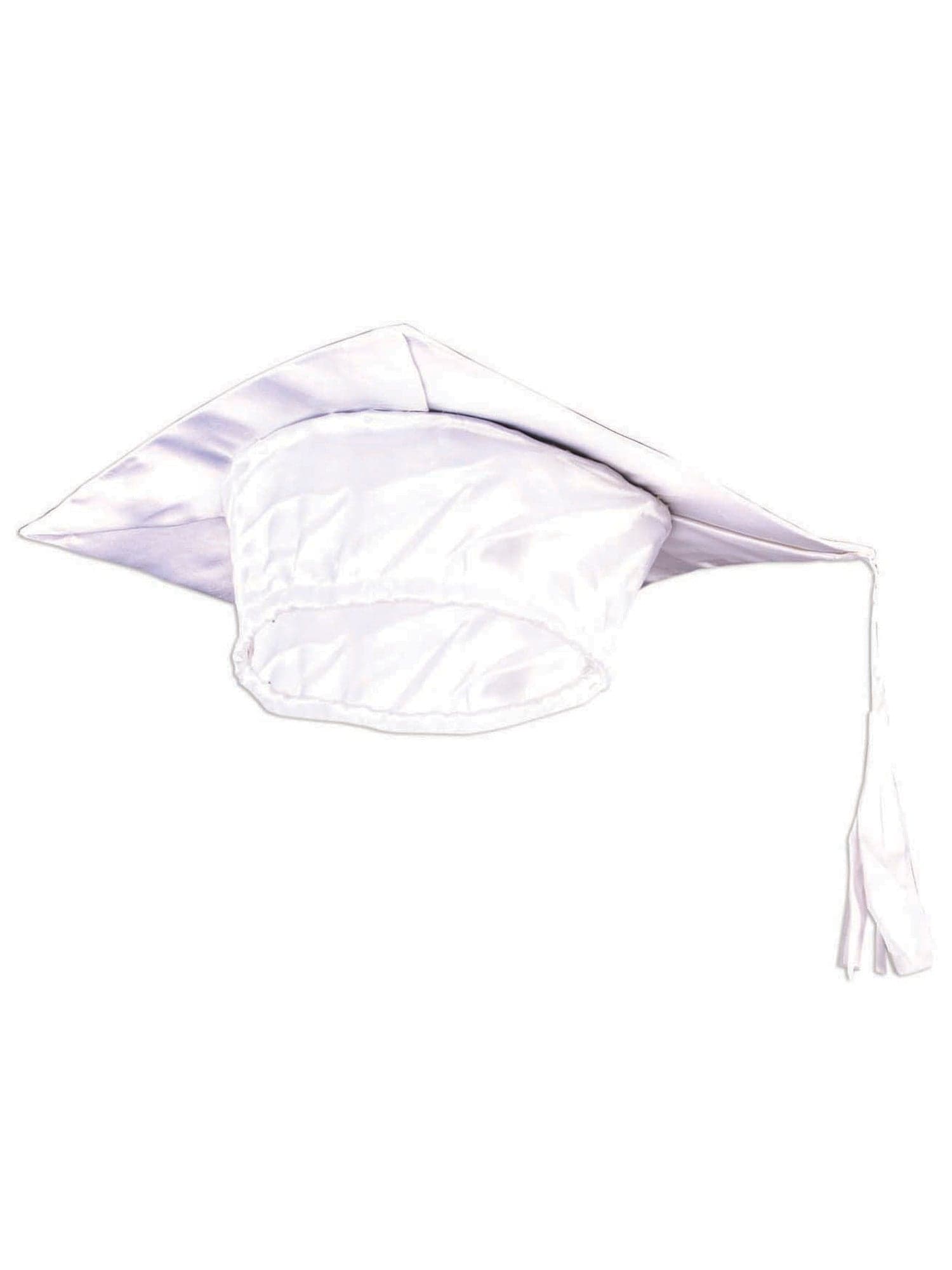 White Graduation Adult Cap - costumes.com