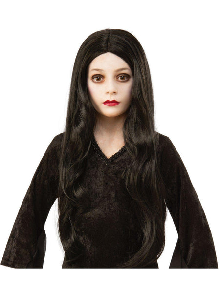 Girls' The Addams Family Morticia Wig