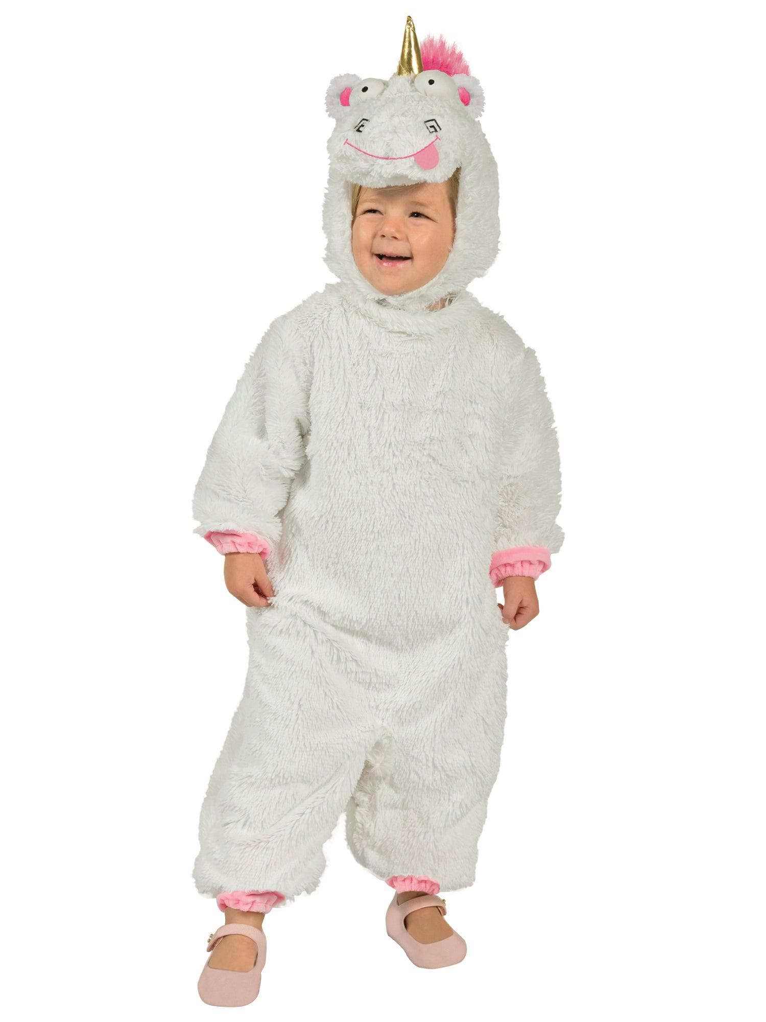 Despicable Me Fluffy Unicorn Jumpsuit Costume for Toddlers - costumes.com