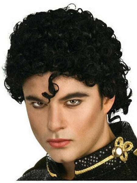 Adult Michael Jackson Curly Black Wig