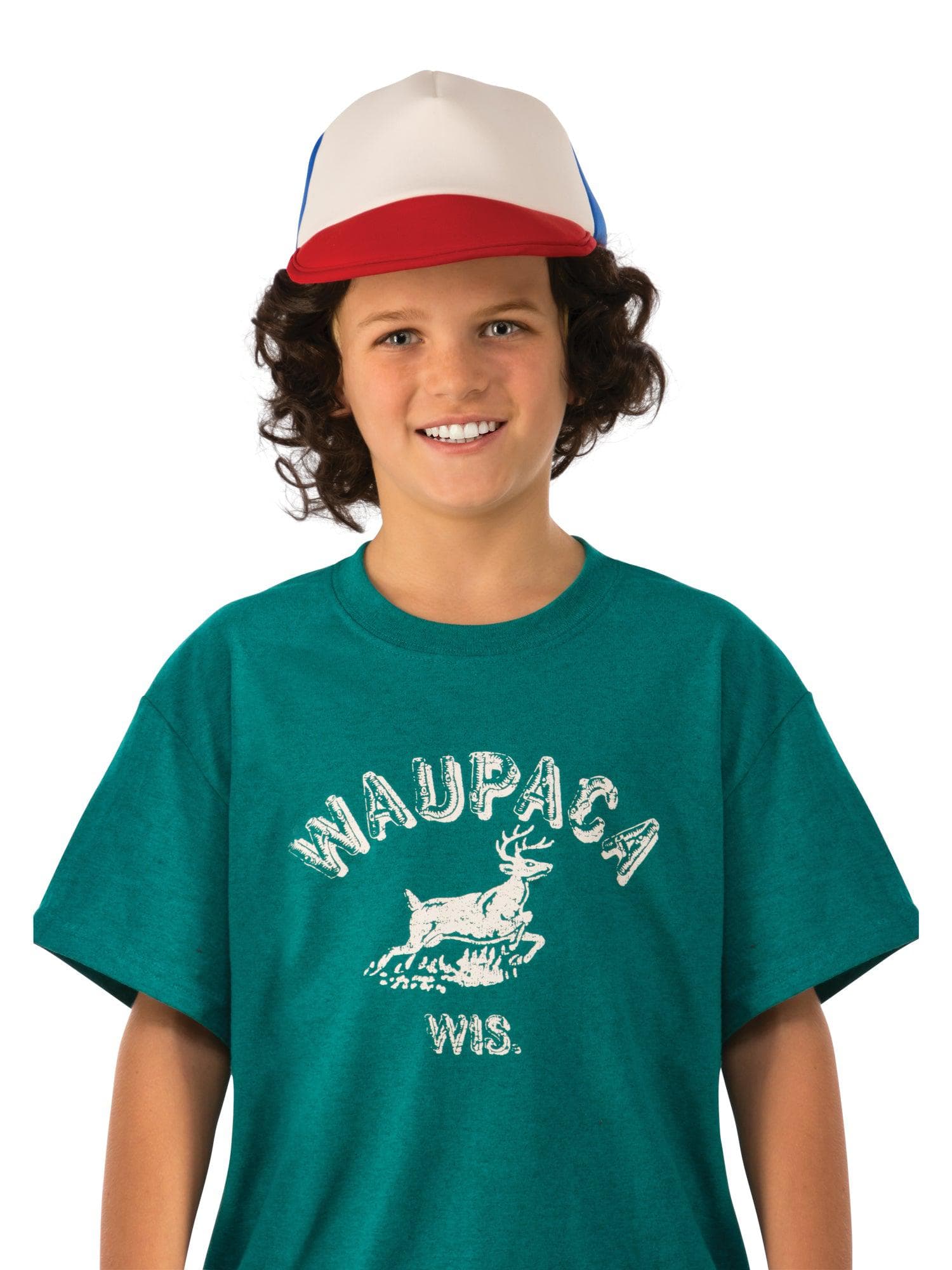 Kids' Stranger Things Dustin Waupaca Shirt - costumes.com