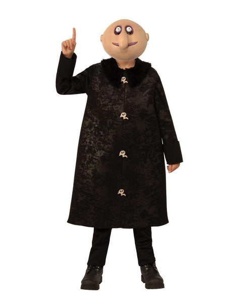 Kids Addams Family Animated Uncle Fester Costume
