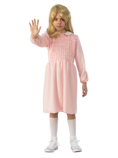 Girls' Stranger Things Eleven Dress Costume