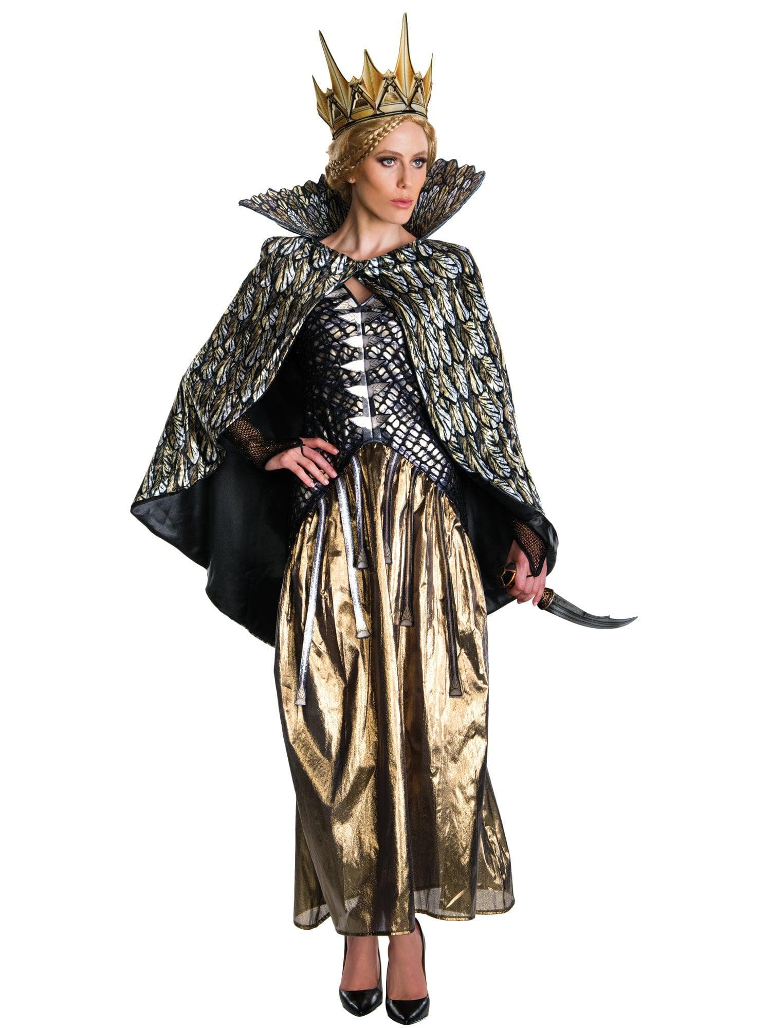 Women's Snow White and the Huntsman Queen Ravenna Gold Costume - Deluxe - costumes.com