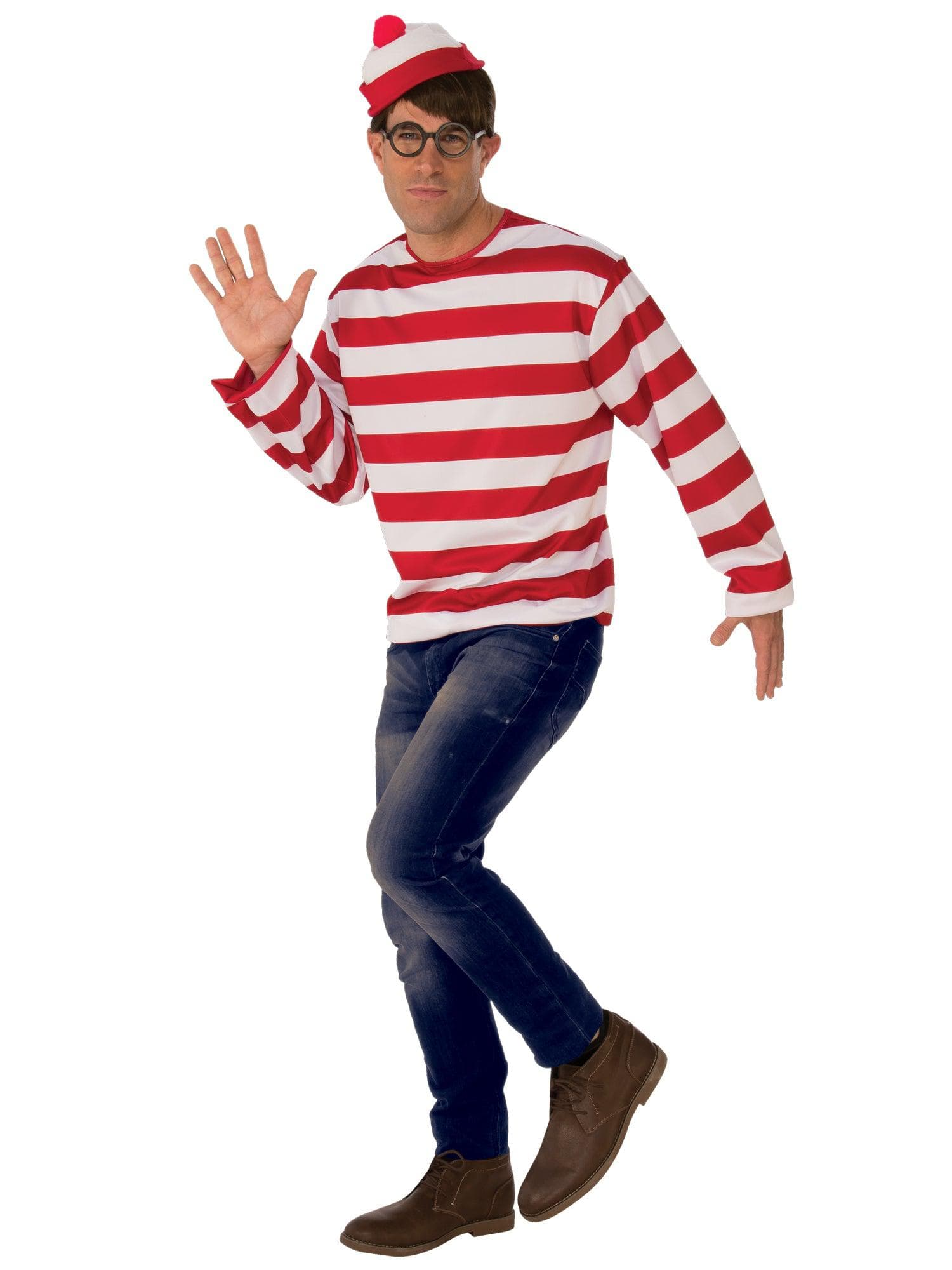 Adult Where's Waldo Costume - costumes.com