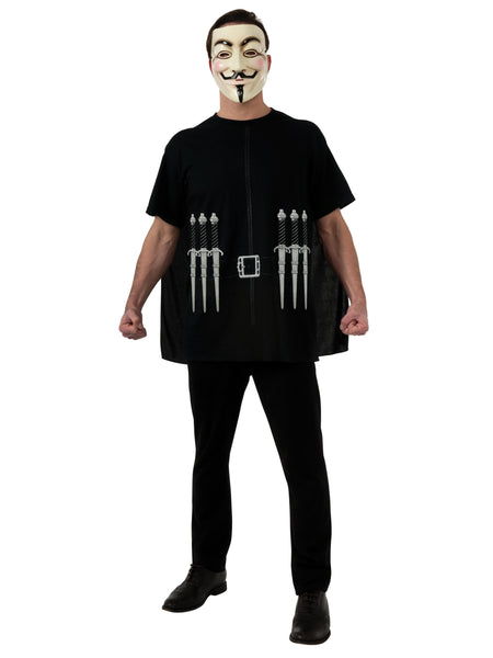 Men's V For Vendetta Costume