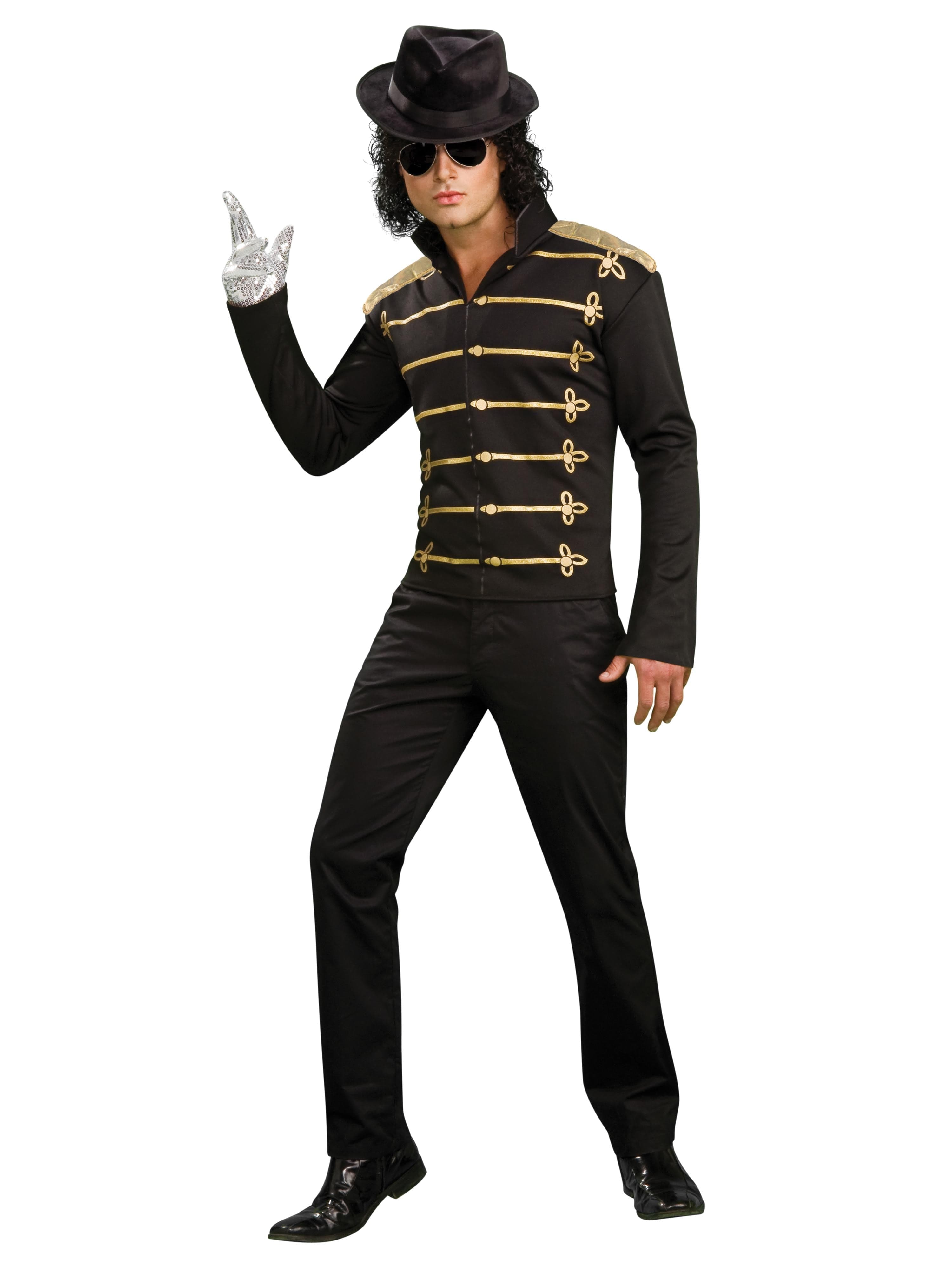 Adult Michael Jackson Military Jacket Costume - costumes.com