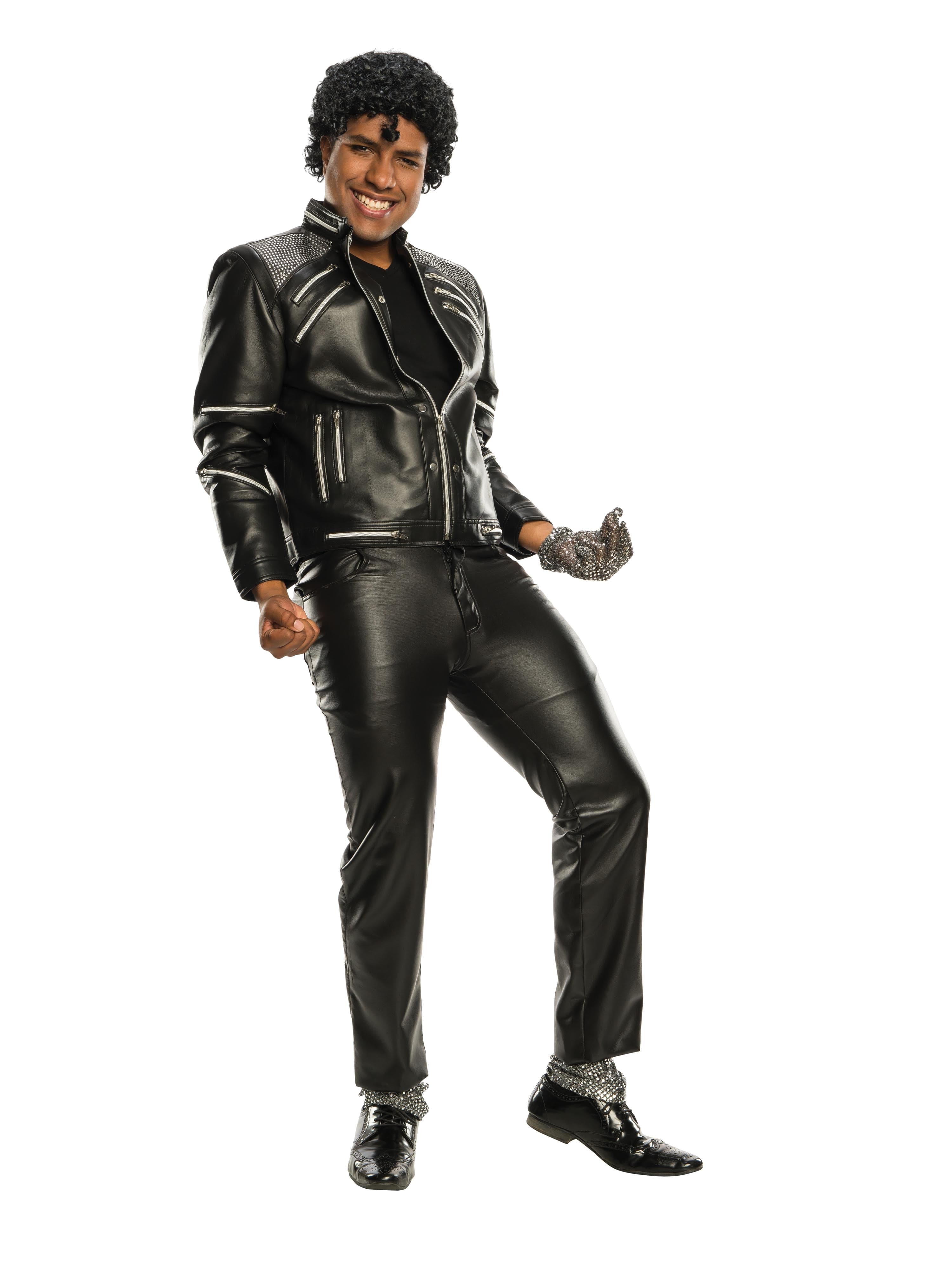 Adult Michael Jackson Thriller Black Wig - costumes.com