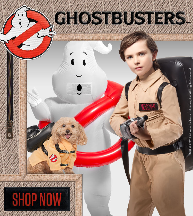 Shop Ghostbusters Costumes and Accessories for Adults, Kids and Pets, on Costumes.com!