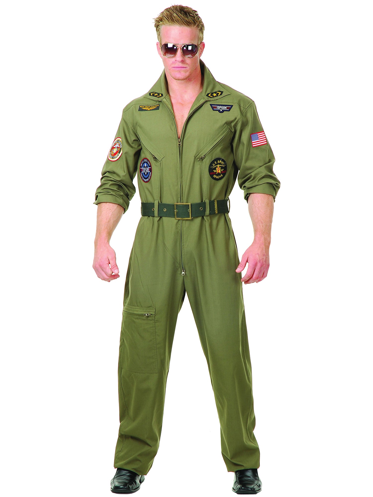 Men's Wingman Pilot Jumpsuit - costumes.com