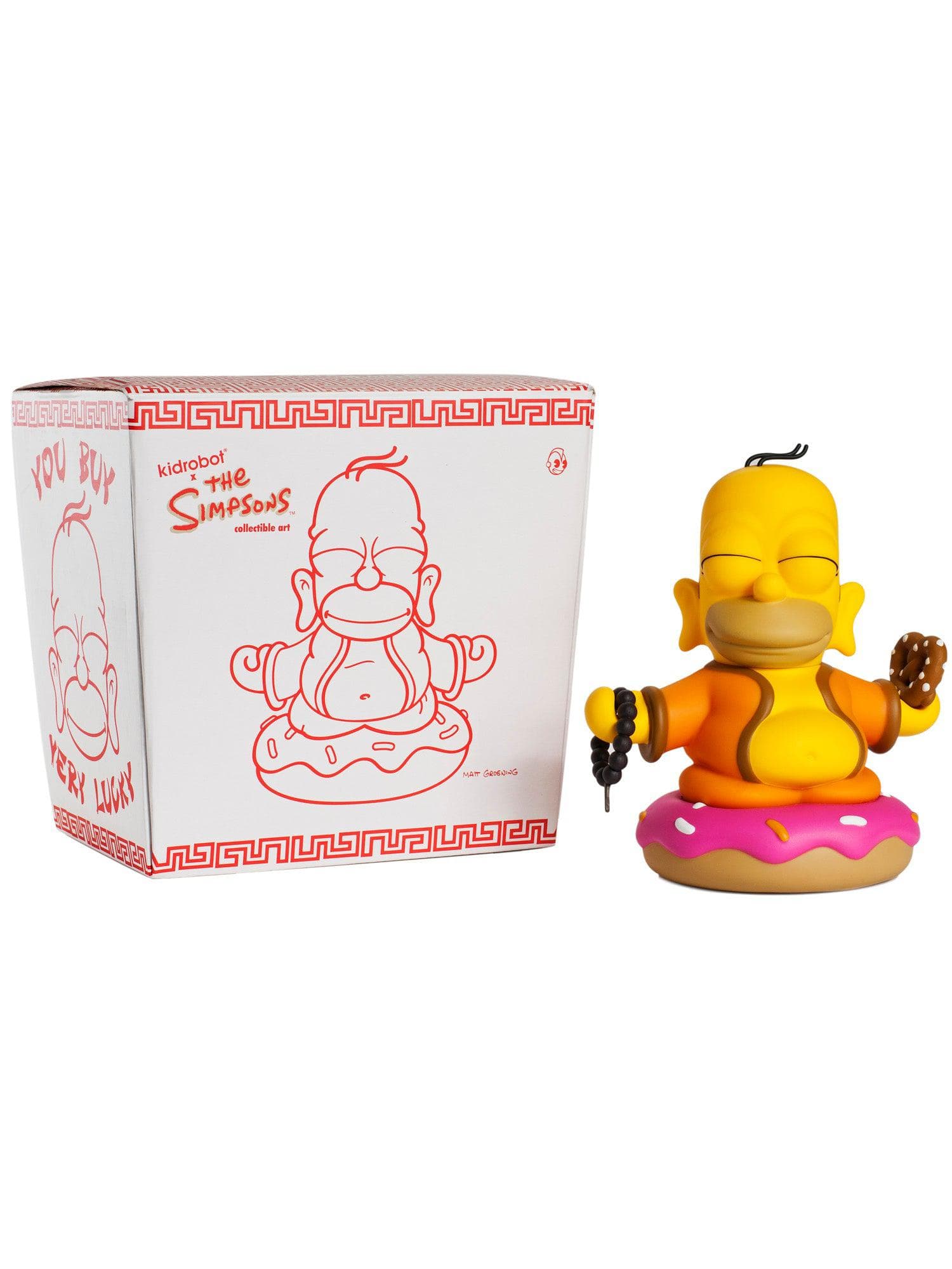 Kidrobot - The Simpsons - Homer Buddha 3" Mini Figure - costumes.com