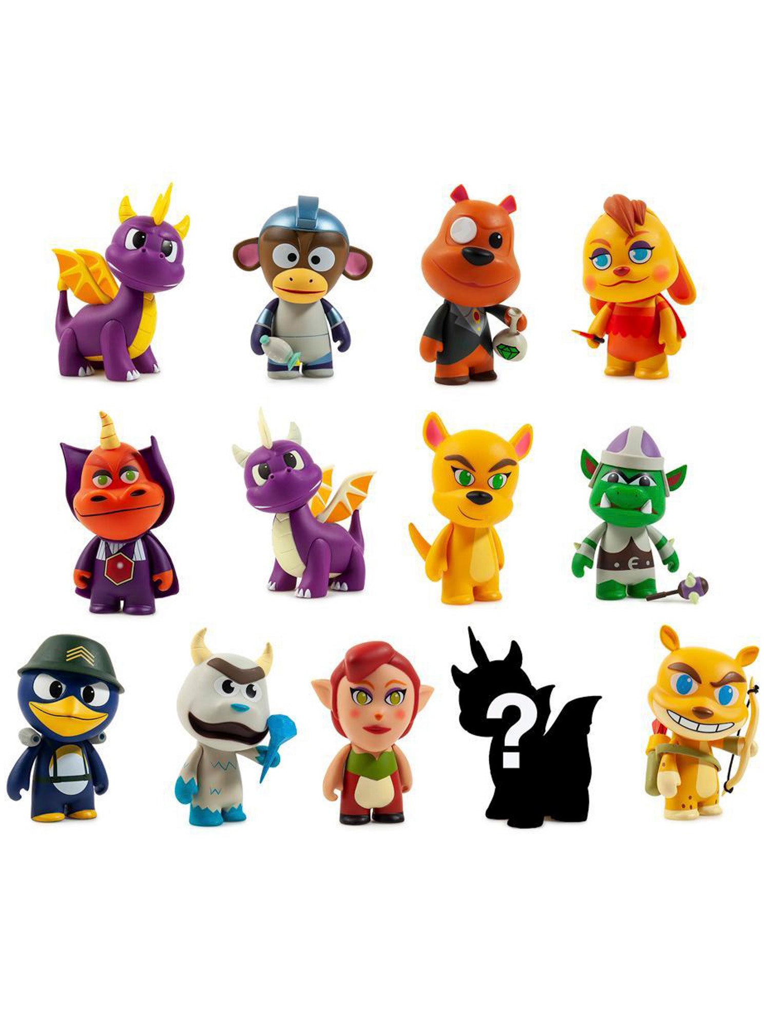 Kidrobot - Spyro the Dragon Vinyl Figure Series - costumes.com
