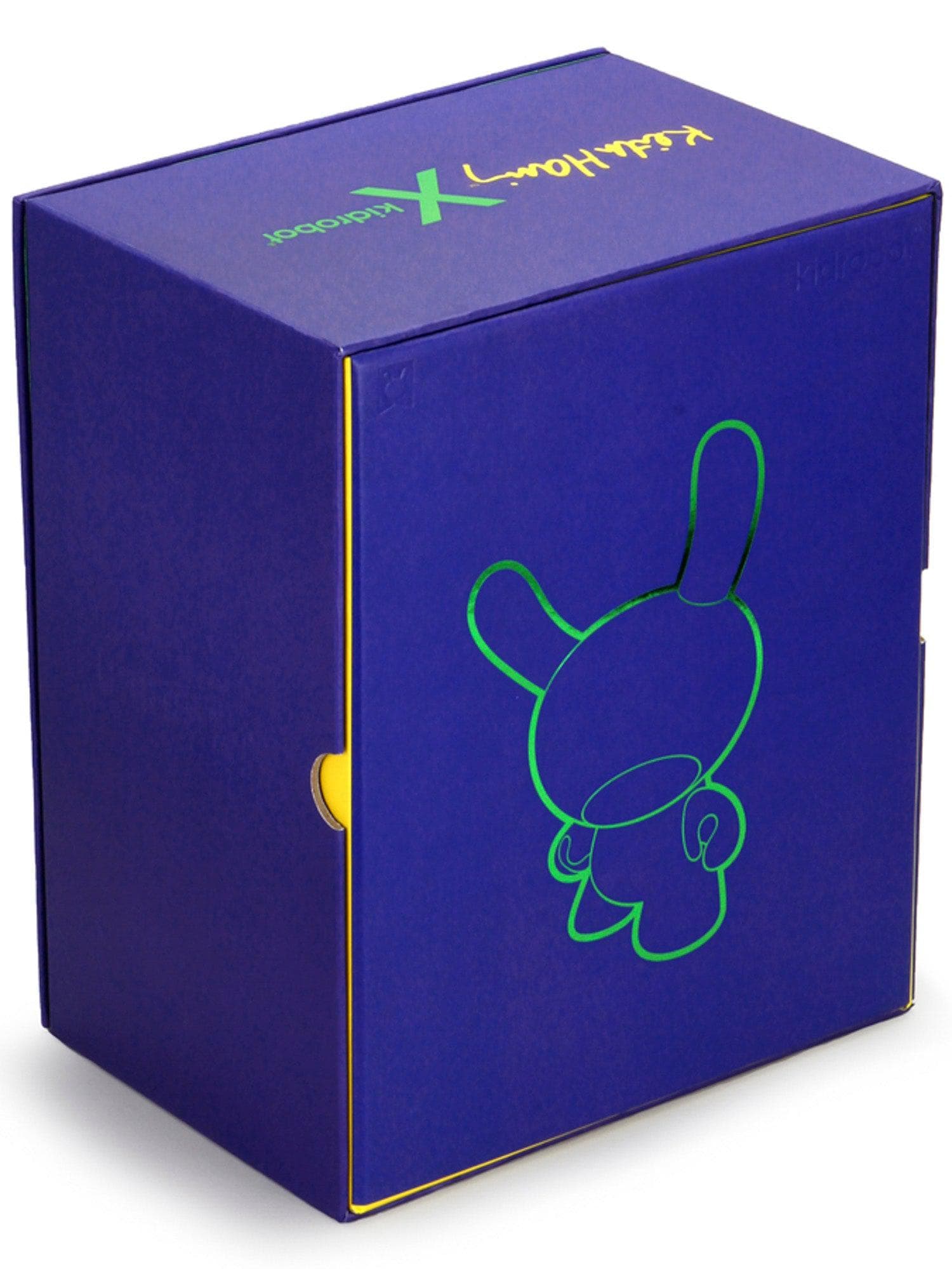 Kidrobot - Keith Haring Masterpiece Three Eyed Face 8" Dunny Art Figure - costumes.com