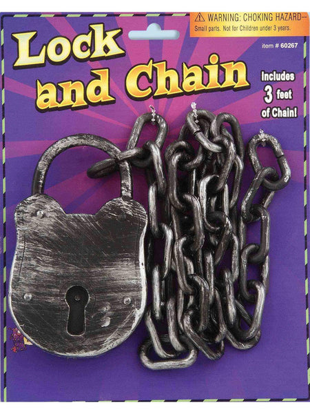 3 Foot Lock and Chain Prop