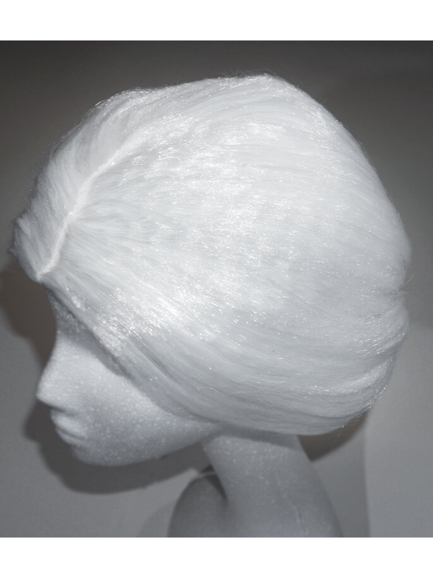 Women's White Miss Santa Wig - costumes.com