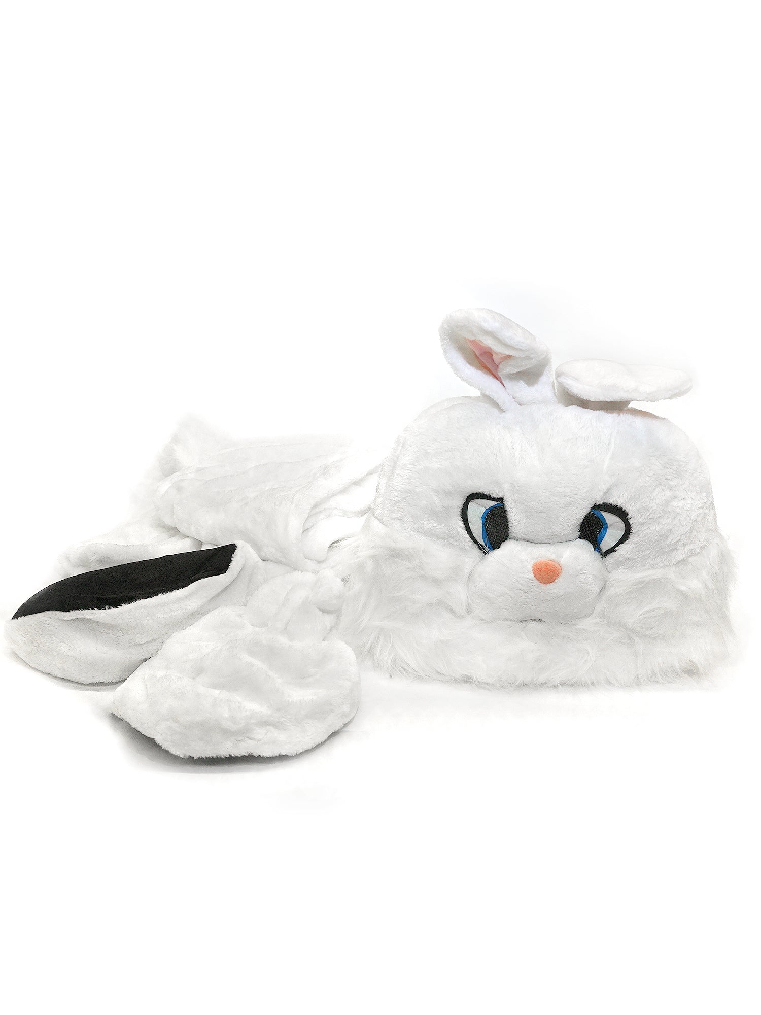 Adult Plush White Easter Bunny Costume - costumes.com