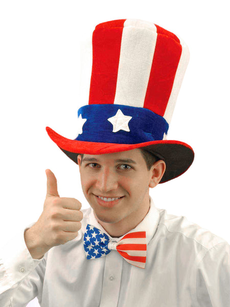 Adult United States Flag Uncle Sam Hat