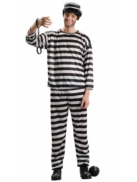 Adult Prisoner Costume Set