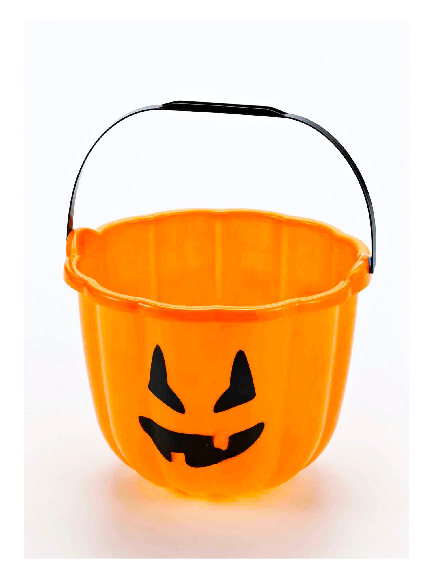 Orange Pumpkin Pail - costumes.com