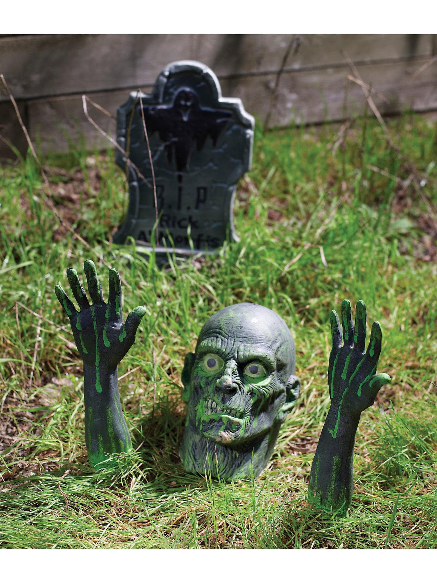 11-inch Zombie Groundbreaker Lawn Stakes - costumes.com