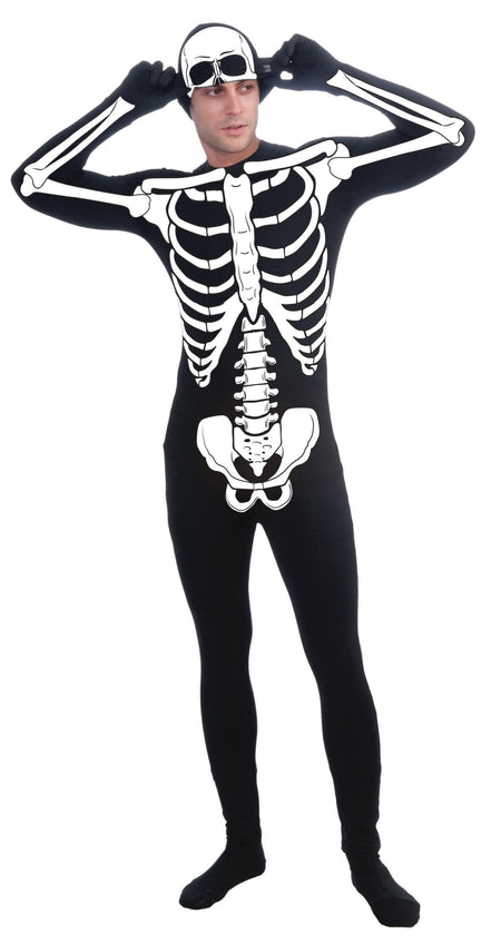 Adult Skeleton Man Skin Suit Costume