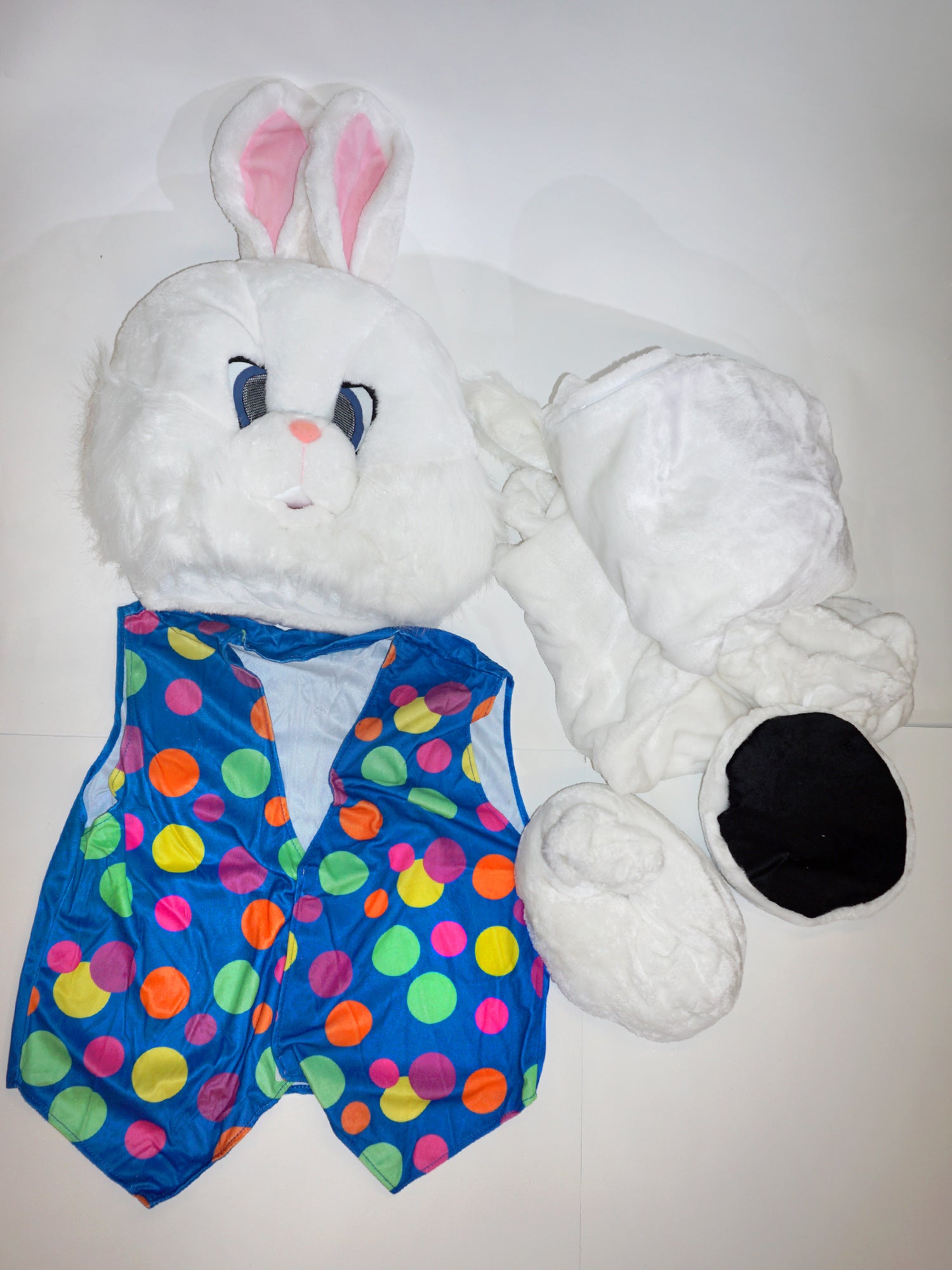 Adult Deluxe Plush Funny Bunny Costume - costumes.com