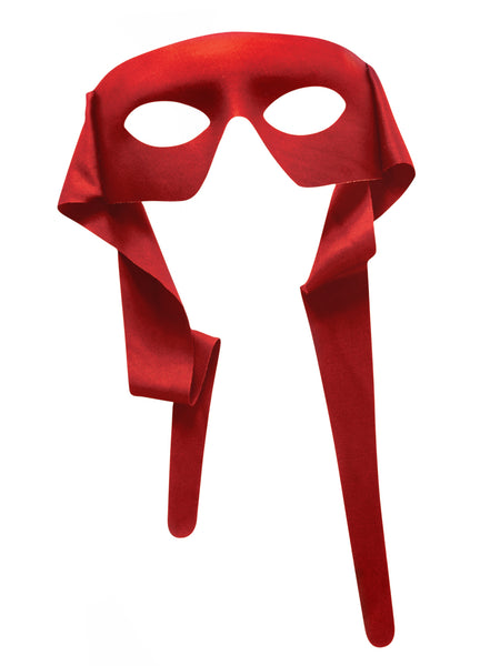 Adult Red Eye Mask with Ties