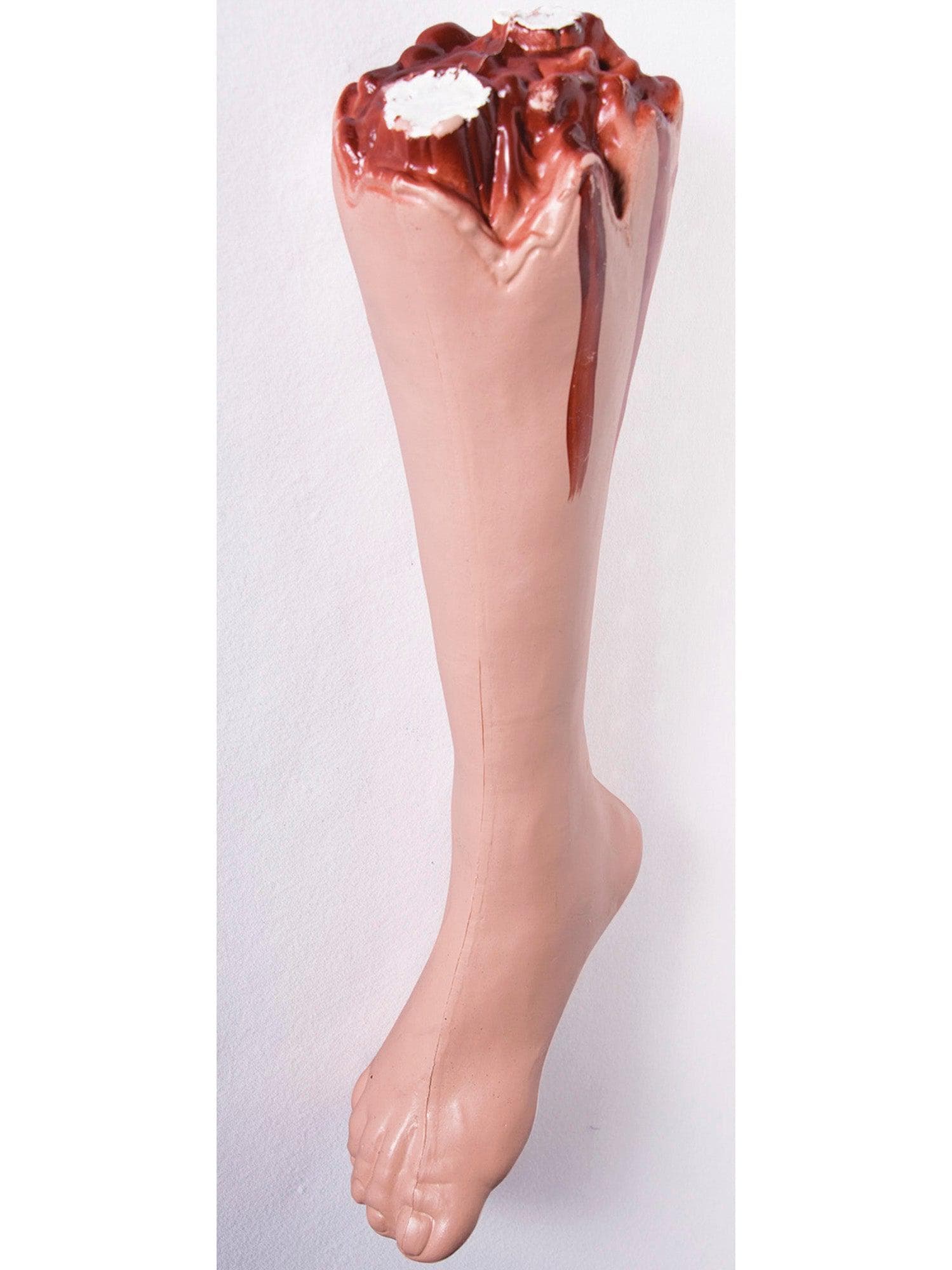18-inch Bloody Severed Leg Prop - costumes.com