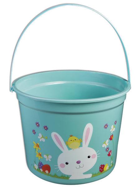 8-inch Blue Easter Bucket