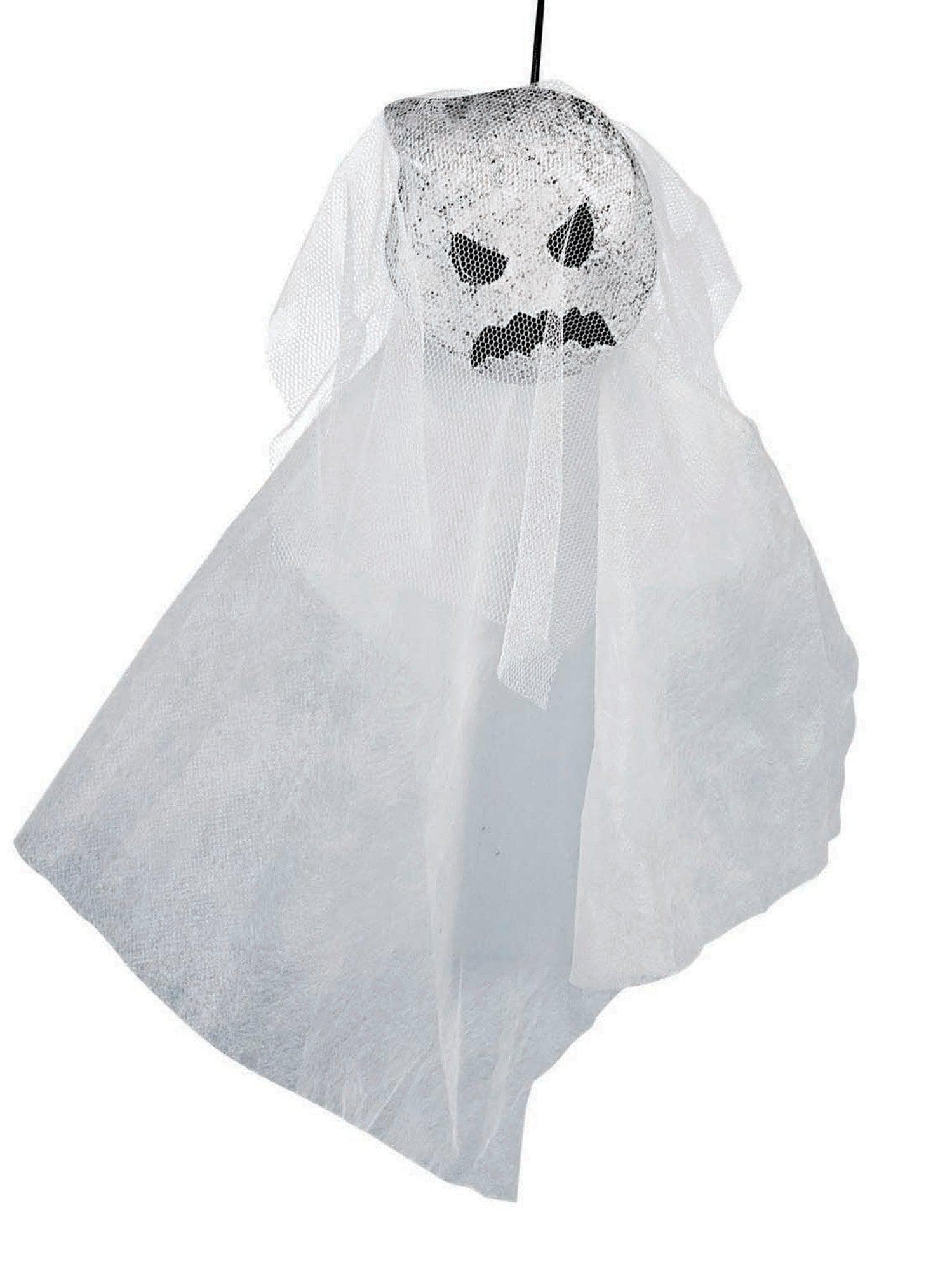 12-inch White Ghost Hanging Decoration - costumes.com